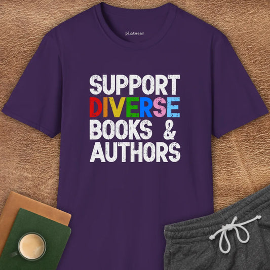 SUPPORT DIVERSE T-SHIRT