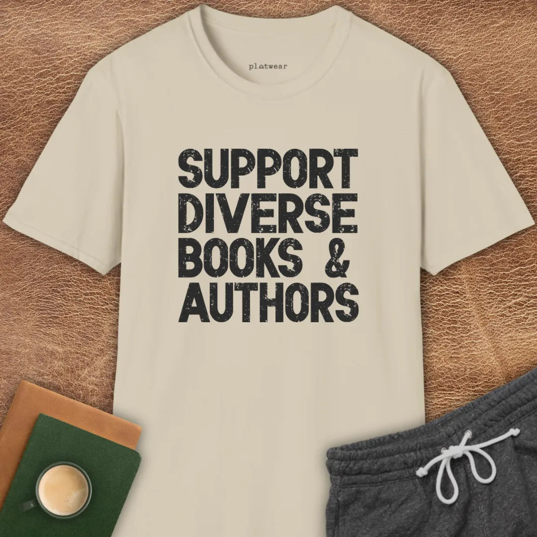 SUPPORT DIVERSE T-SHIRT