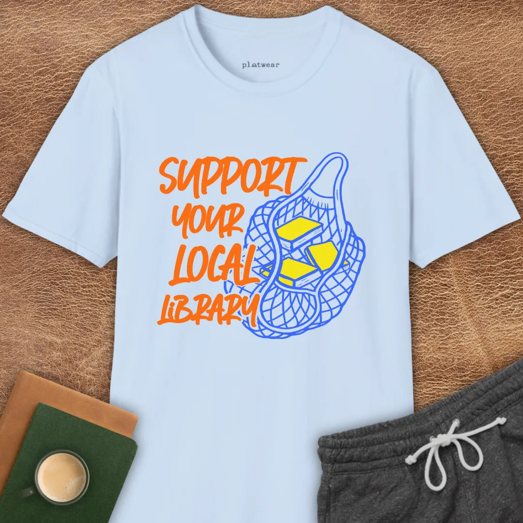 SUPPORT LIBRARY T-SHIRT