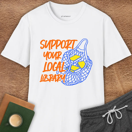 SUPPORT LIBRARY T-SHIRT