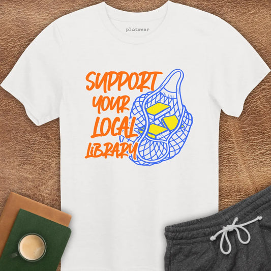 SUPPORT LIBRARY T-SHIRT
