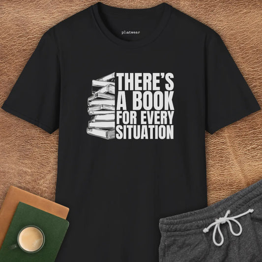 THERE'S A BOOK T-SHIRT