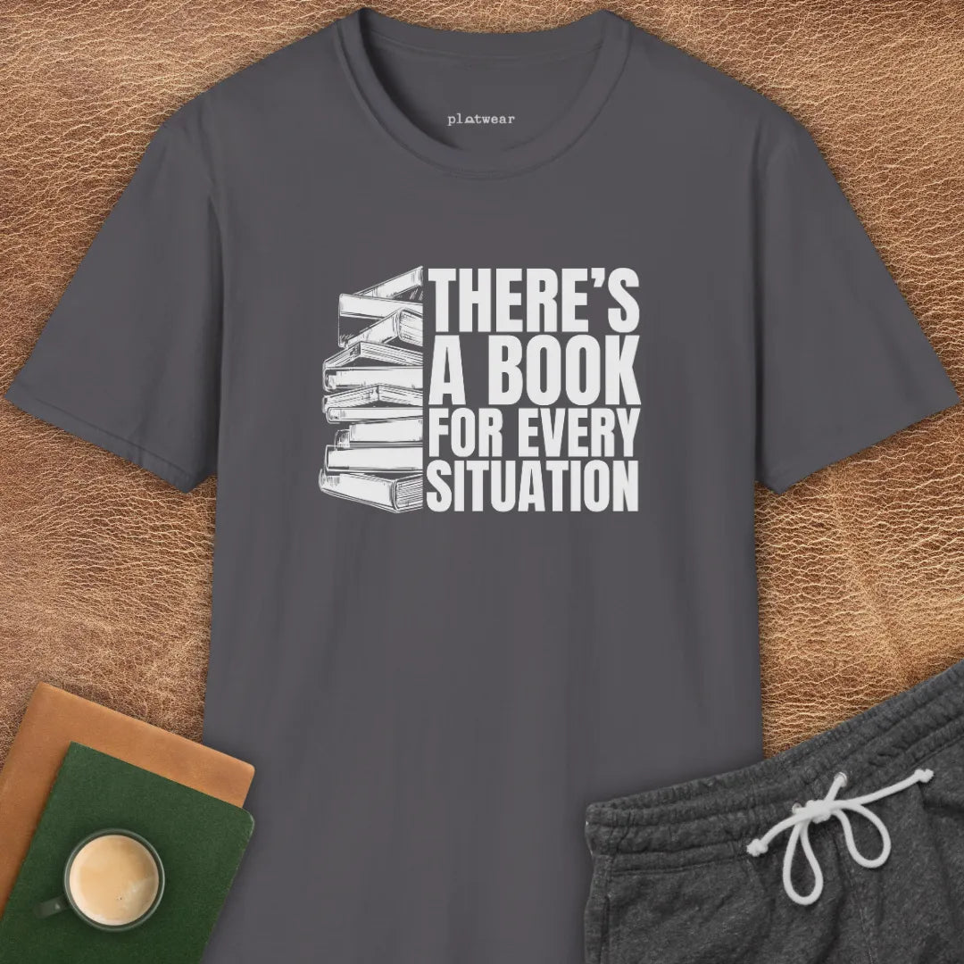 THERE'S A BOOK T-SHIRT
