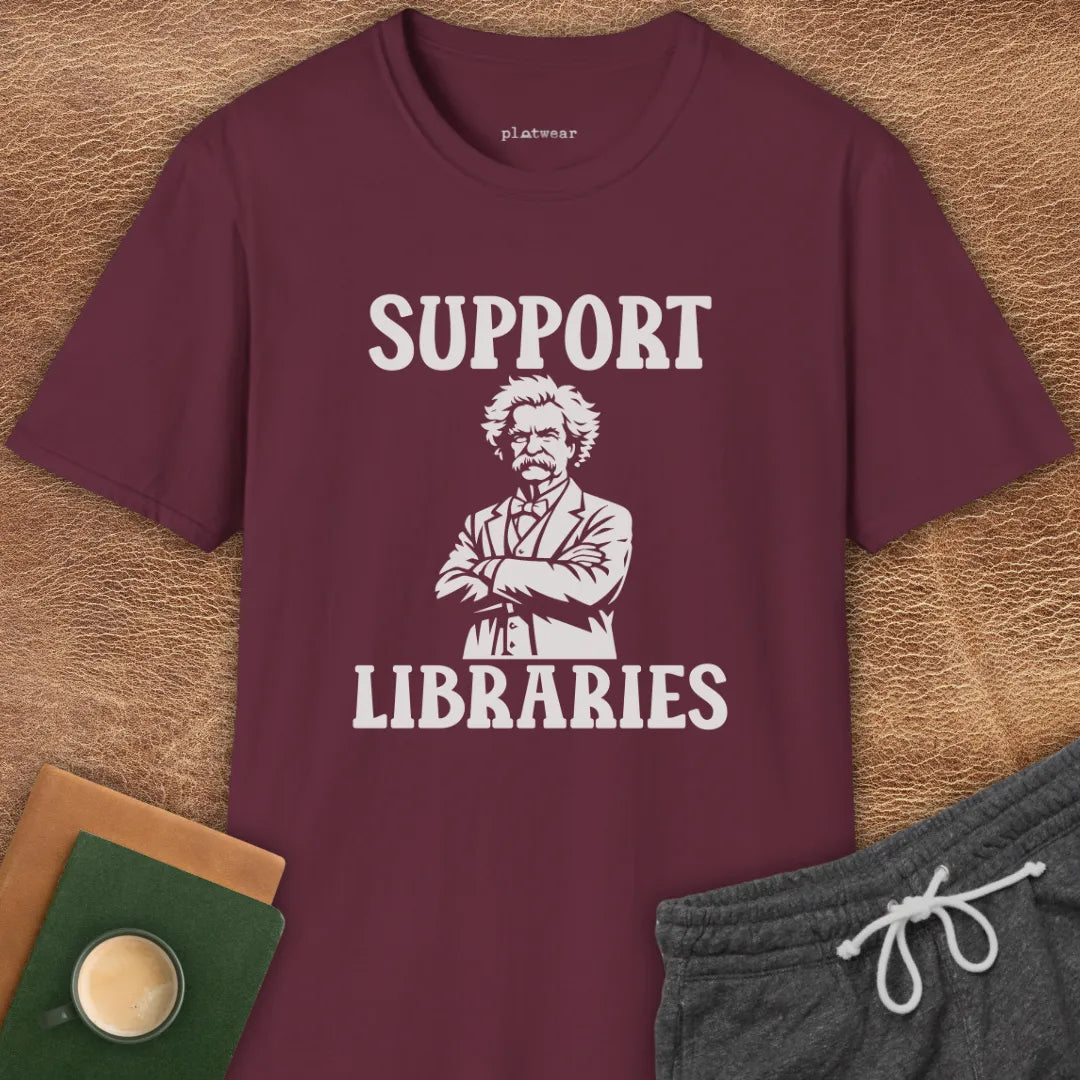 TWAIN SUPPORT T-SHIRT