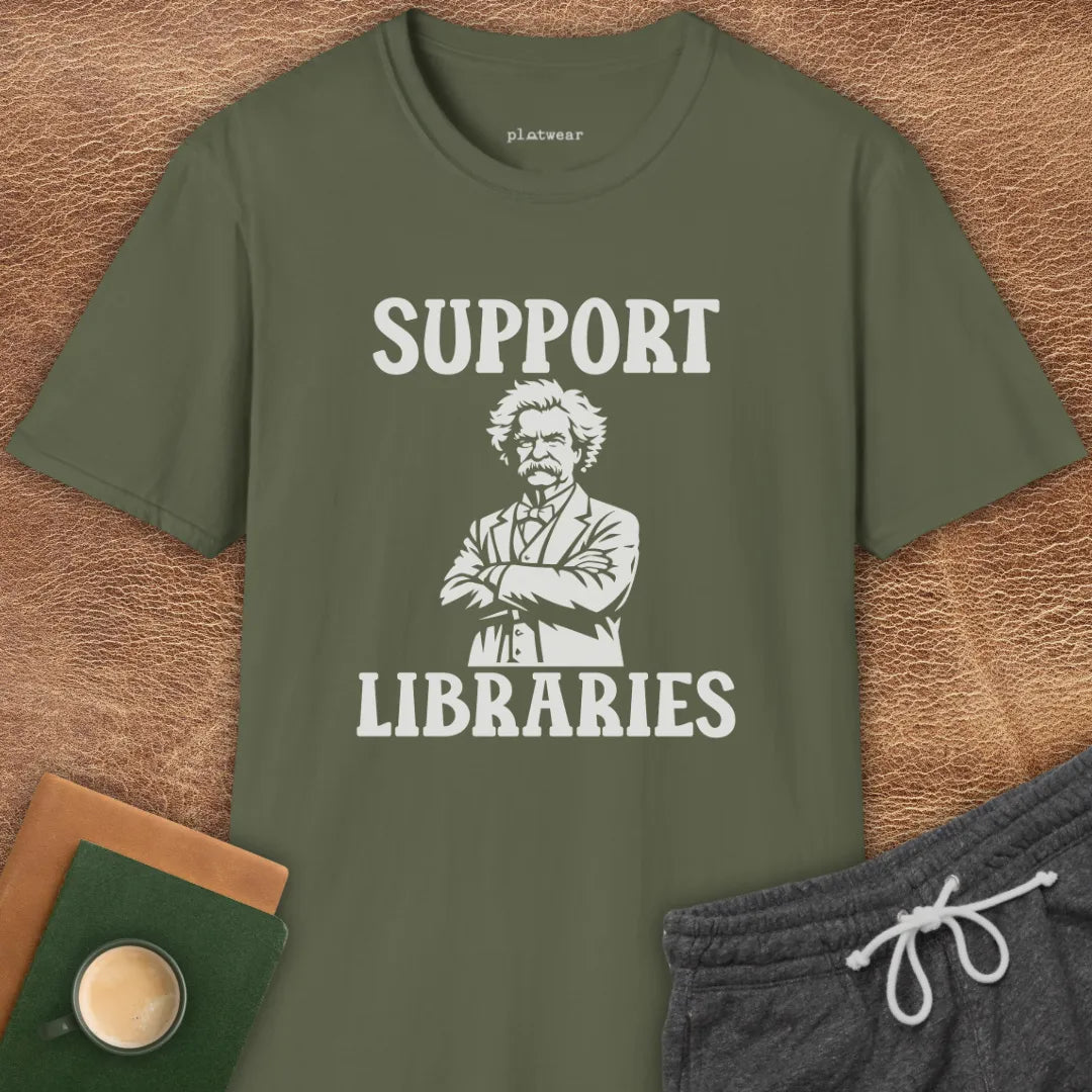 TWAIN SUPPORT T-SHIRT