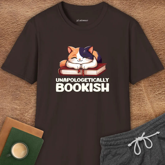 UNAPOLOGETICALLY BOOKISH T-SHIRT
