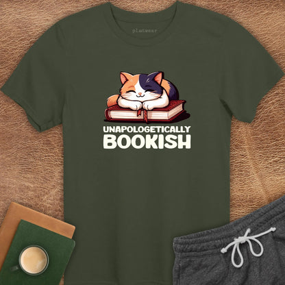 BOOKISH CAT T-SHIRT