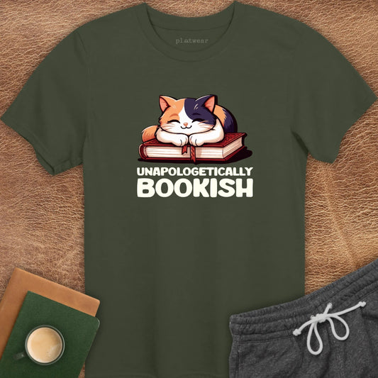 BOOKISH CAT T-SHIRT