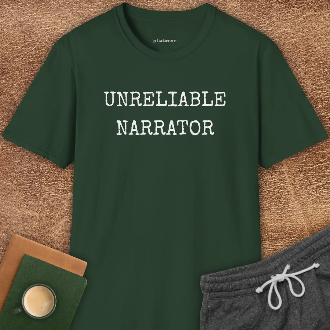 UNRELIABLE NARRATOR T-SHIRT
