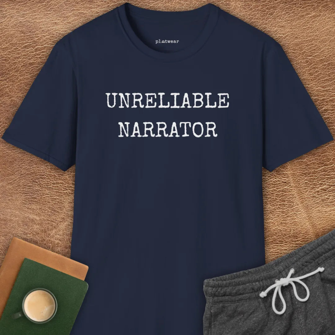 UNRELIABLE NARRATOR T-SHIRT