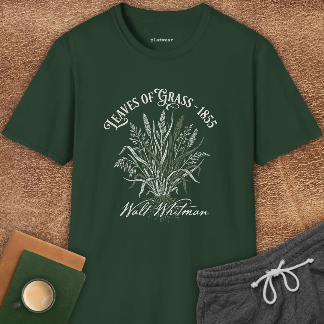 WHITMAN'S LEAVES T-SHIRT