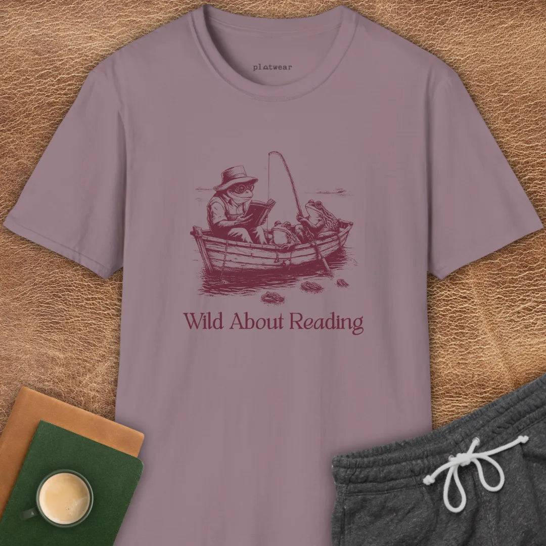 WILD ABOUT READING T-SHIRT
