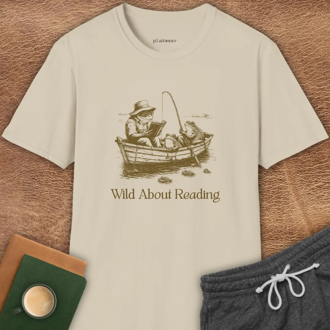 WILD ABOUT READING T-SHIRT