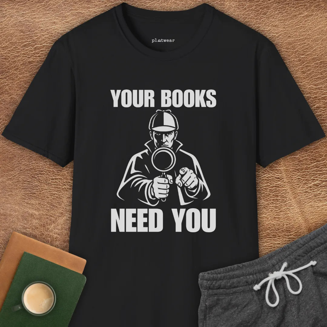 YOUR BOOKS T-SHIRT