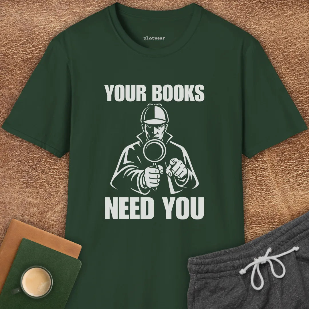 YOUR BOOKS T-SHIRT