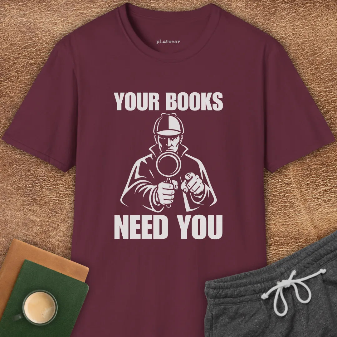 YOUR BOOKS T-SHIRT