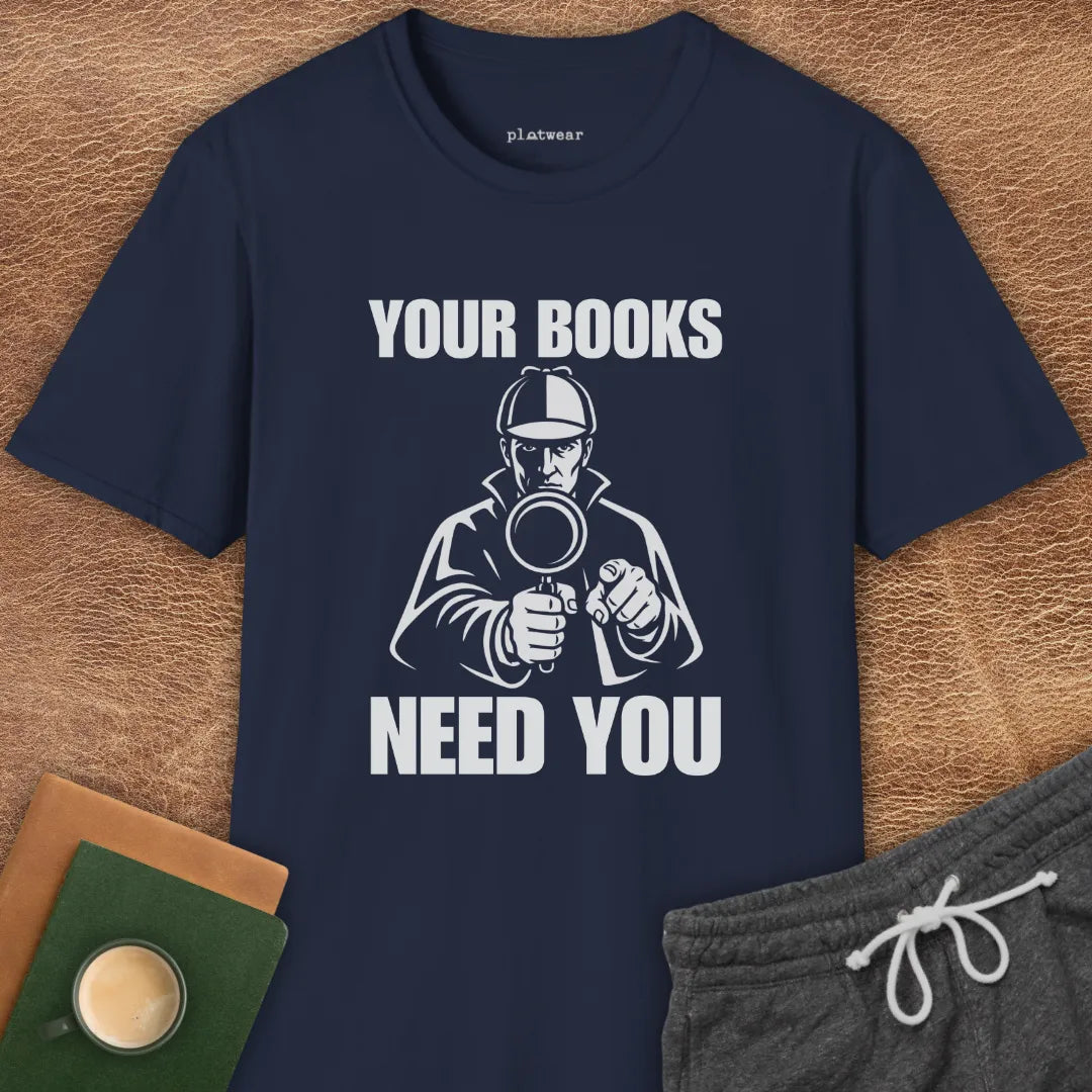 YOUR BOOKS T-SHIRT